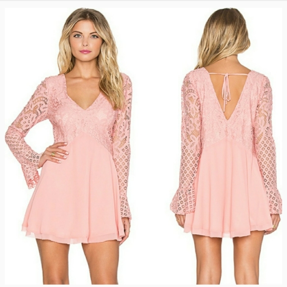 TULAROSA lace skylar short dress women’s Size Small - Picture 1 of 8